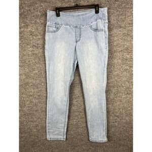 JAG Jeans 14 Light Wash Pull On Stretch Denim Leggings Skinny Jeggings